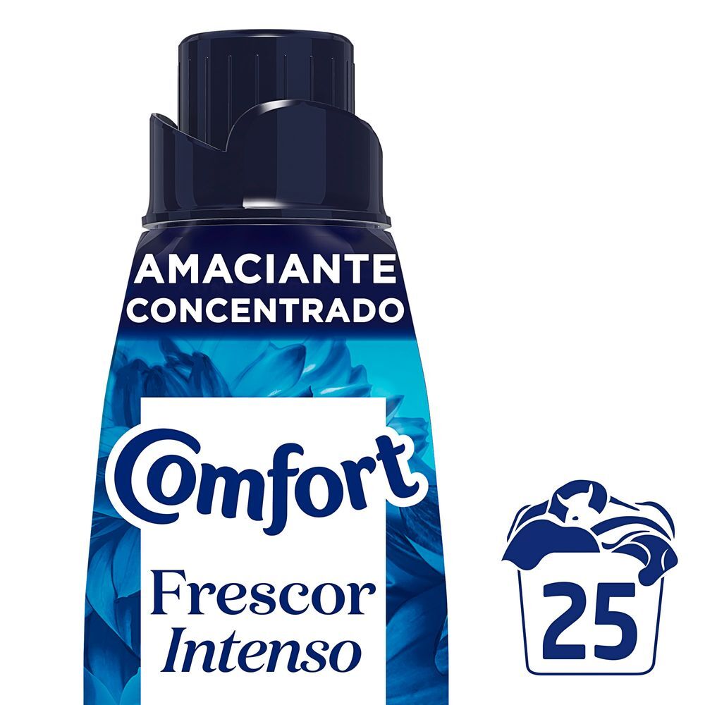 Amaciante Concentrado Comfort Frescor Intenso 500 ml