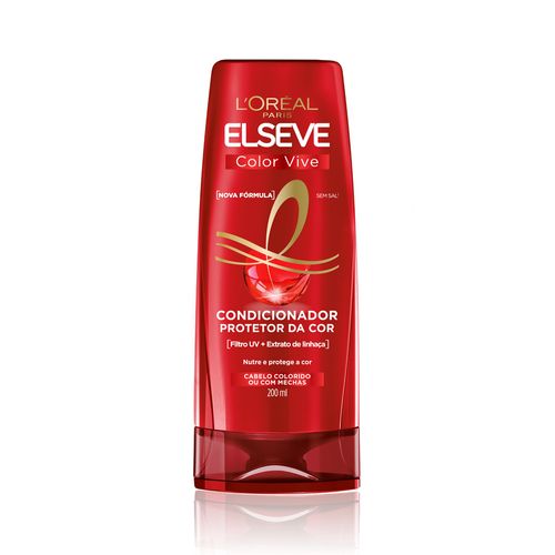 Condicionador L'Oréal Paris Elseve Colorvive, 200Ml