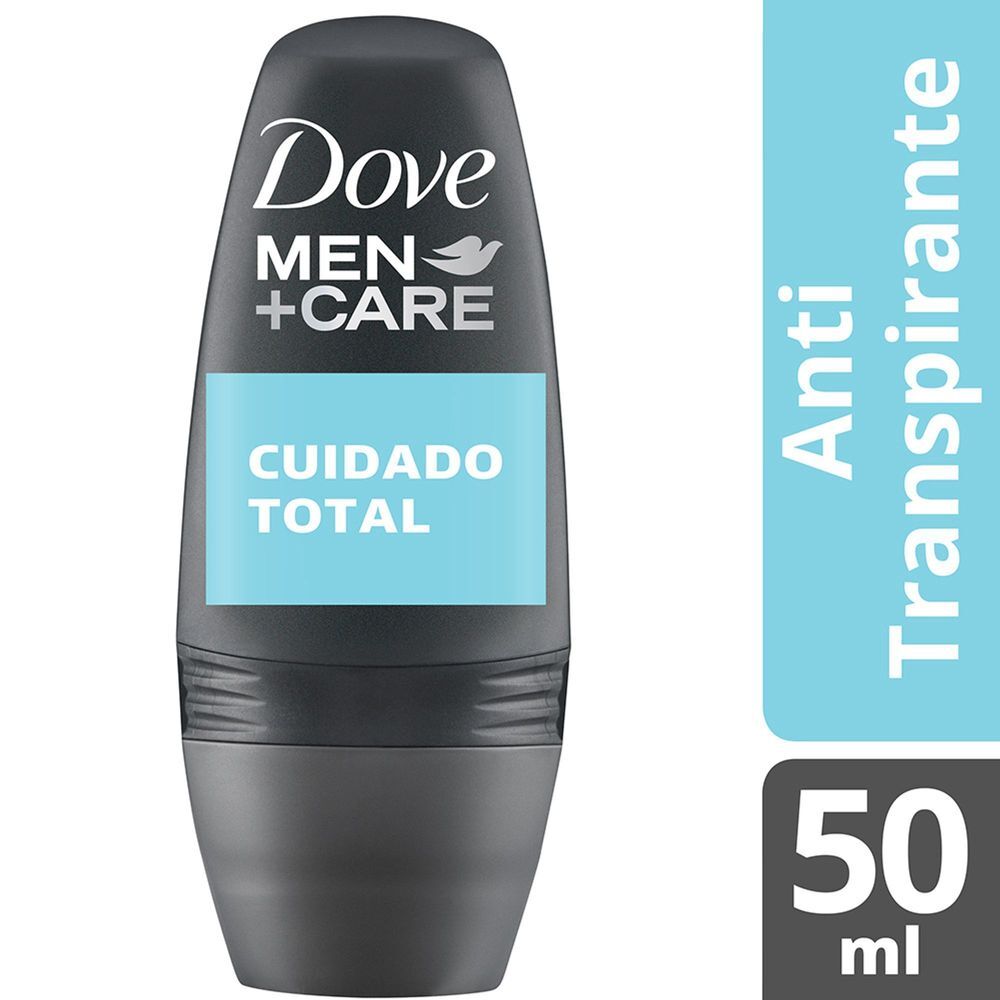 Antitranspirante Roll-on Proteção Total 48h Dove Men+Care 50ml