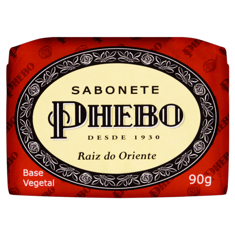Sabonete em Barra Vegetal Raiz do Oriente Phebo Envoltório 90g