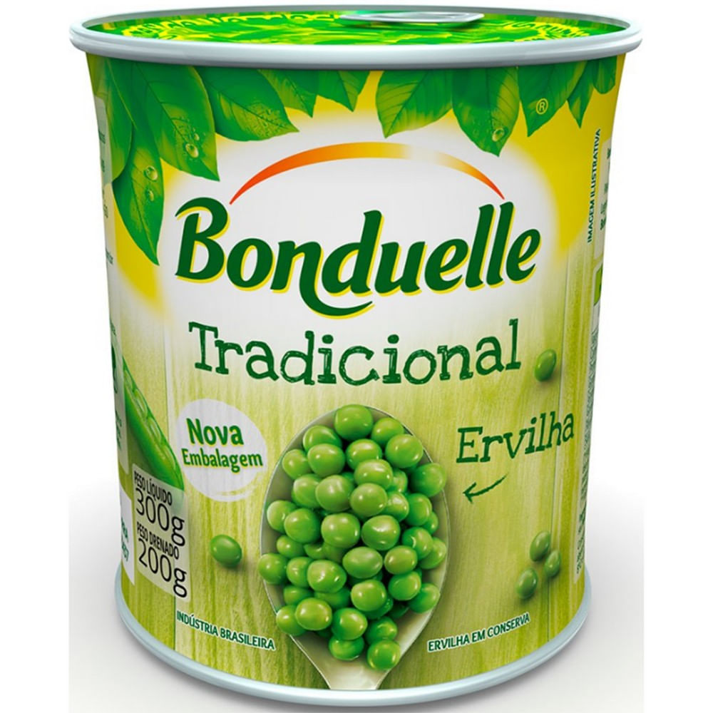 Encontraproduto.com.br - Ervilha em Conserva ao Natural Bonduelle Lata 200g