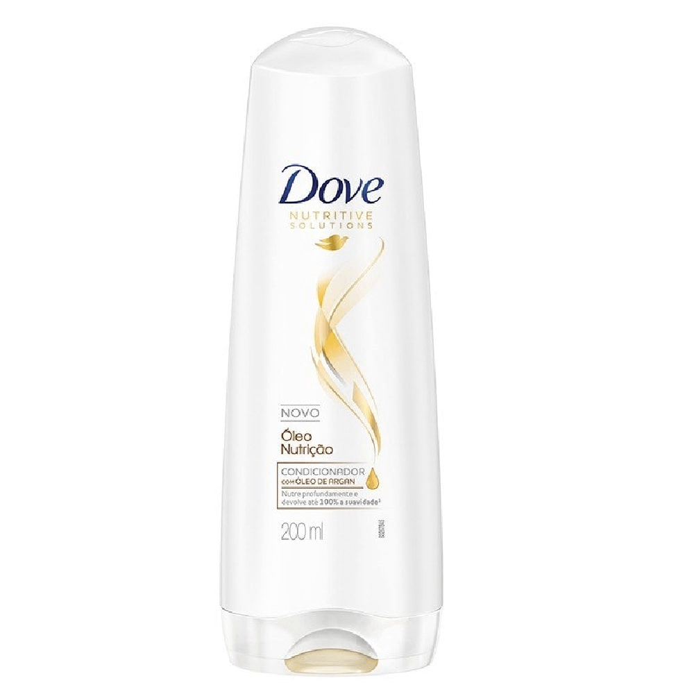 Condicionador Fusão de Óleos Dove Nutrição Frasco 200ml
