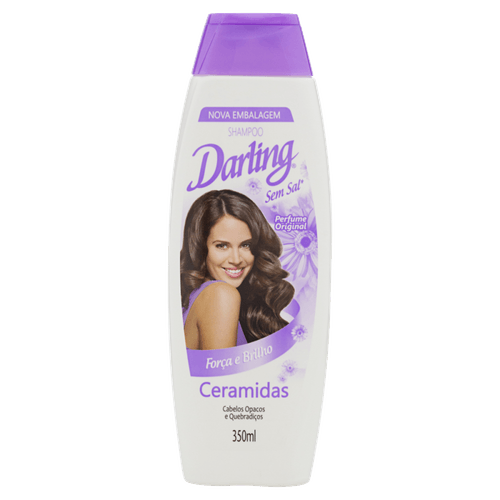 Shampoo Força e Brilho Darling Ceramidas Frasco 350ml