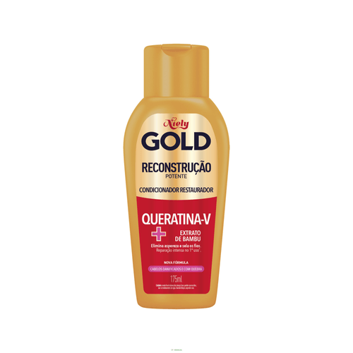 Condicionador Niely Gold Reconstrução Potente 175ml
