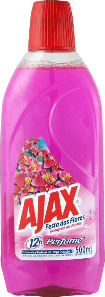Limpador Perfumado de Uso Geral Bouquet de Flores Ajax Festa das