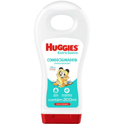Condicionador Extra Suave Disney Baby Huggies Frasco 200ml
