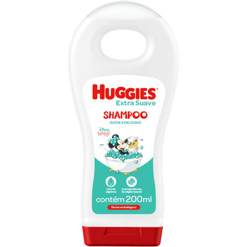 Shampoo Extra Suave Disney Baby Huggies Frasco 200ml