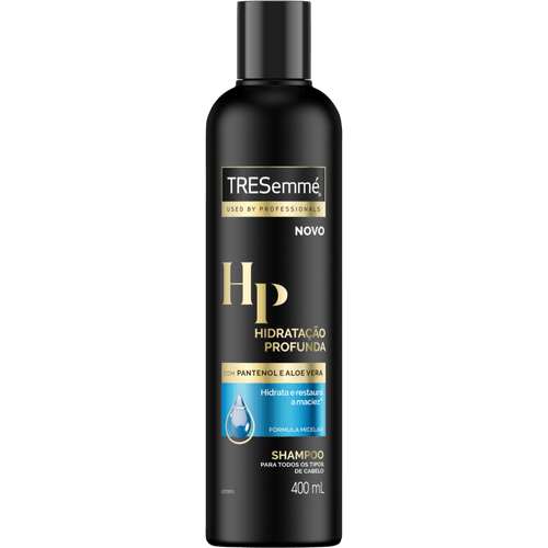 Shampoo Pantenol e Niacinamida Tresemmé Hidratação Profunda Frasco 400ml