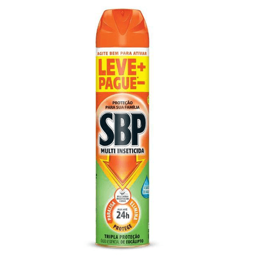 SBP Multi Inseticida Aerossol Óleo de Eucalipto 450ml Leve+ Pague-