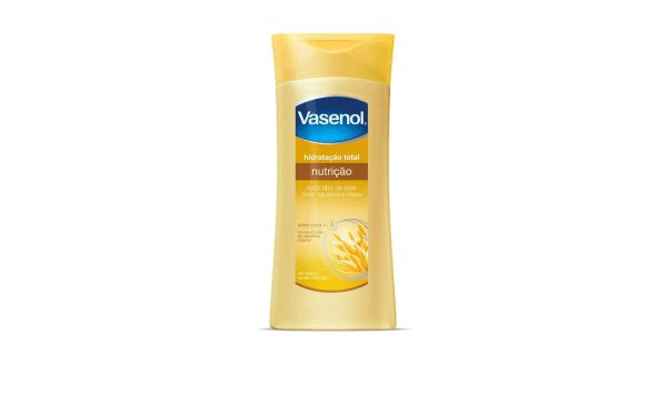 Loção Desodorante Hidratação Total Nutrição Aveia Pura Vasenol Frasco 200ml