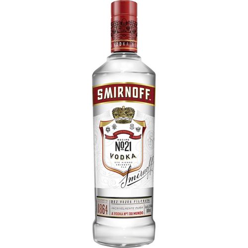 Vodka Destilada Recipe Nº21 Smirnoff Garrafa 600ml