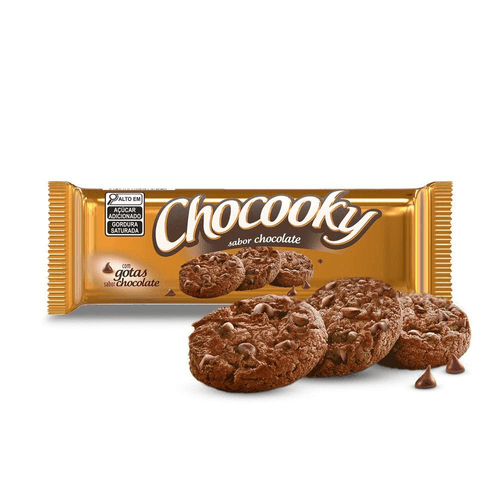 Biscoito Chocooky Cookie de Chocolate 120g