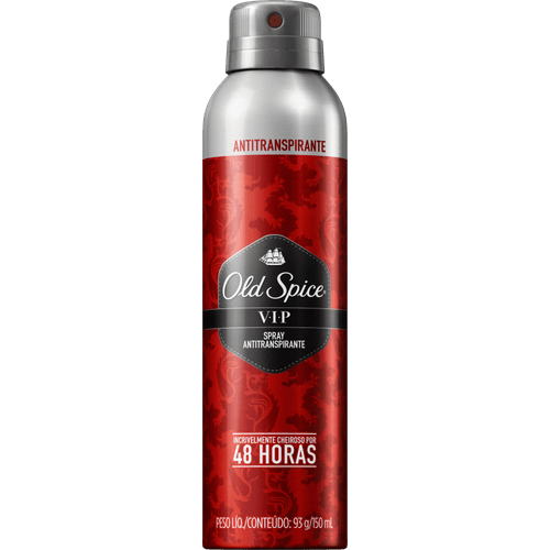 Antitranspirante Vip 48h Old Spice 150ml Spray