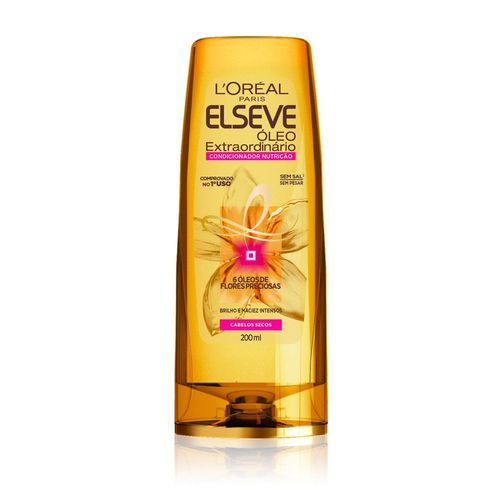 Condicionador L'Oréal Paris Elseve Óleo Extraordinário, 200Ml