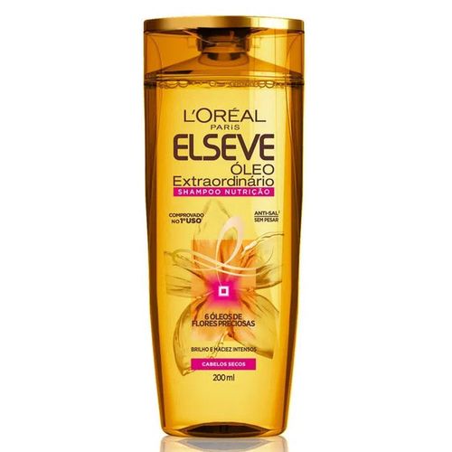Shampoo Elseve Oleo Extraordinario Nutricao 200ml Loreal