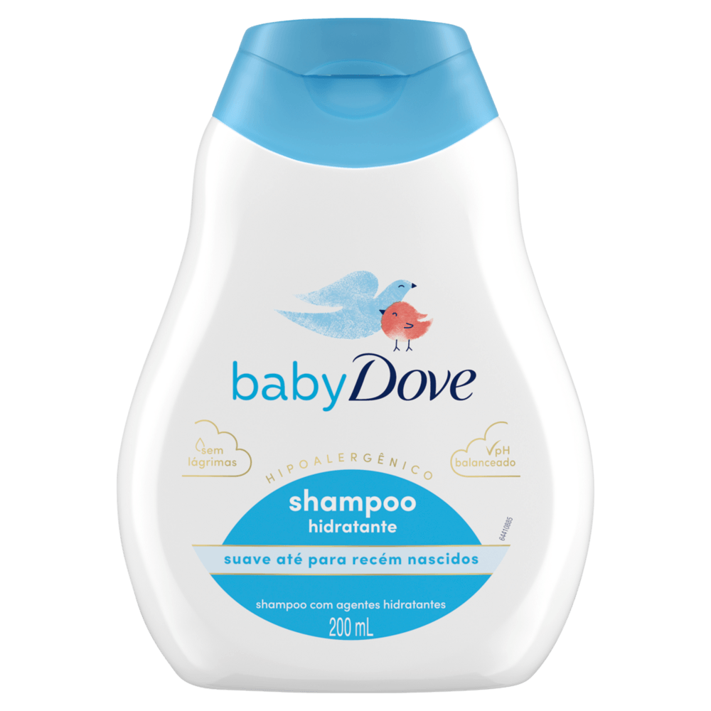 Shampoo Hidratação Enriquecida Dove Baby Frasco 200ml