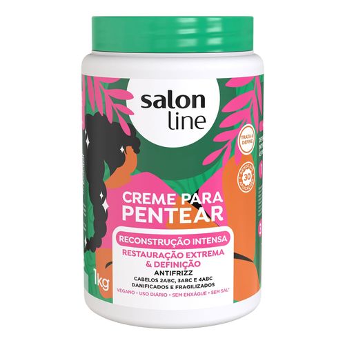 Creme Para Pentear Reconstrução Intensa Salon Line 1kg