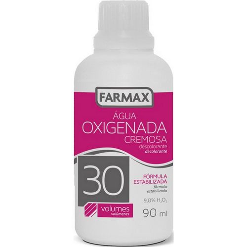 Água Oxigenada Farmax Cremosa Descolorante 30 Volumes 90 ml