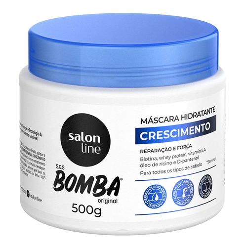 Máscara Hidratante Salon Line S.o.s Bomba Pote 500g
