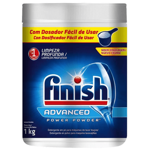 Detergente para Lava Louças em Pó Finish 1kg