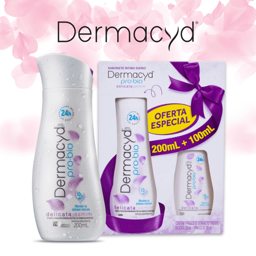 Dermacyd Kit Delicata 200ml+Delicata 100ml - 300 Ml