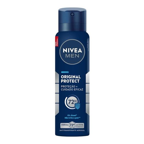 Desodorante Antitranspirante Aerossol Nivea Men Original Protect 150ml
