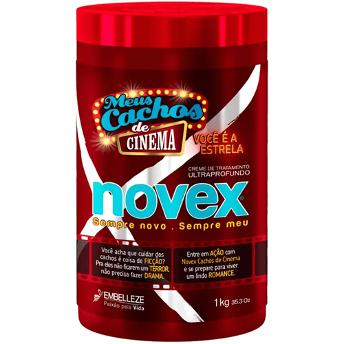 Creme De Cabelo Novex Meus Cachos de Cinema 1kg