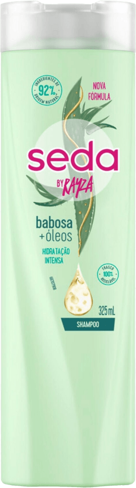 Shampoo Hidratação Intensa Seda Babosa e Óleos by Rayza Frasco 325ml