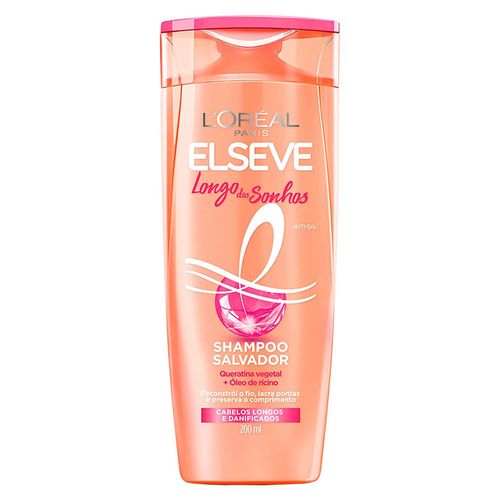 Shampoo Loréal Paris Elseve Longo Dos Sonhos Frasco 200ml