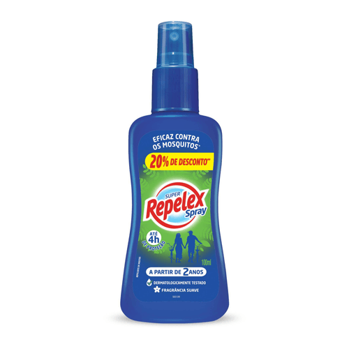 Repelex Repelente Family Care Spray 100ml 20% de Desconto