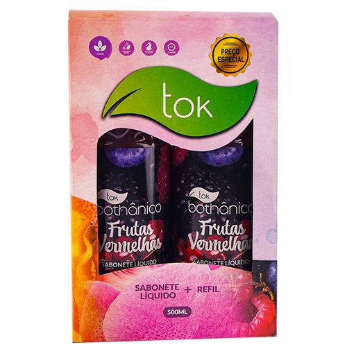 KIT TOK BOTHANICO SAB LIQ 2X500ML FRUTAS VRM