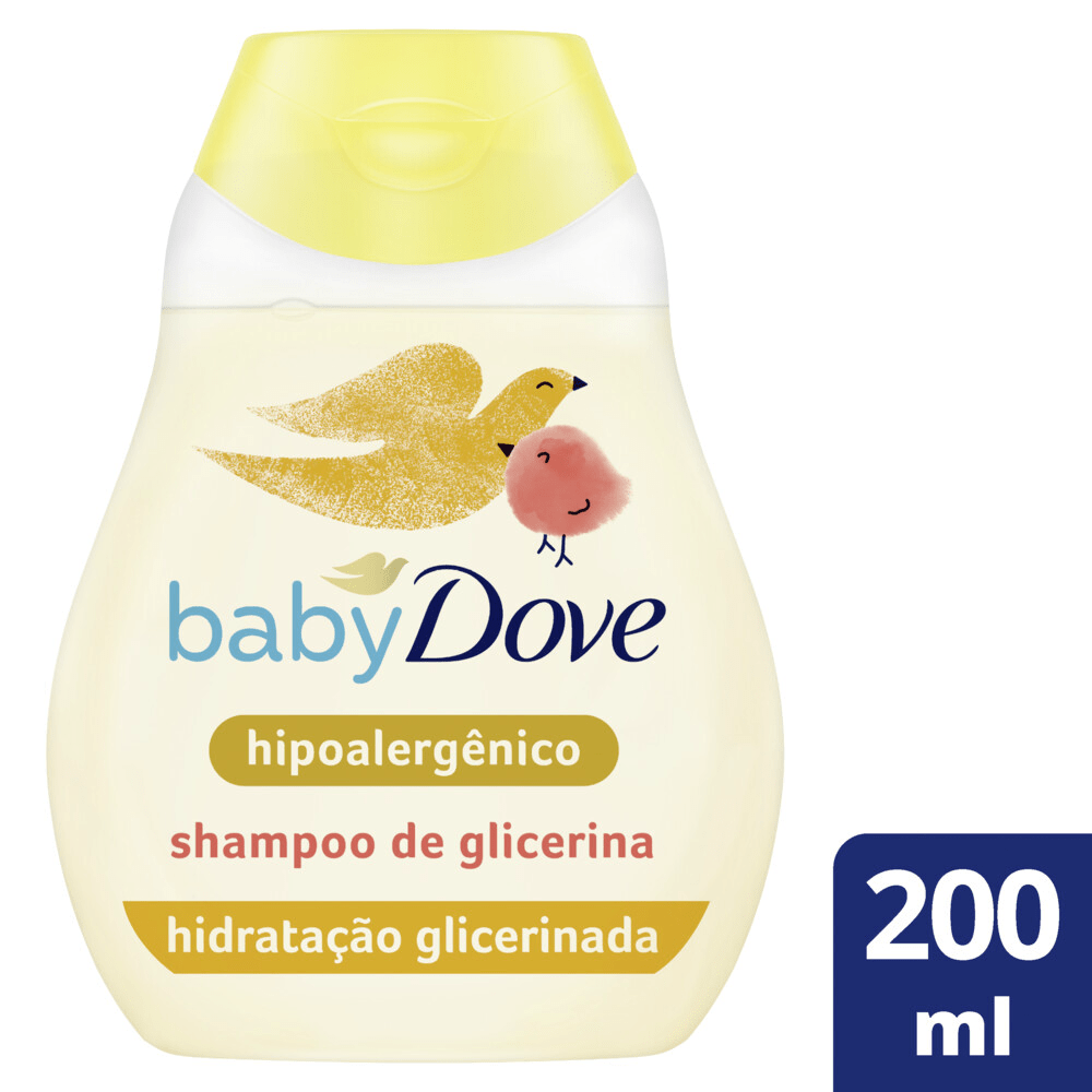 Shampoo Hidratação Glicerinada Dove Baby Frasco 200ml