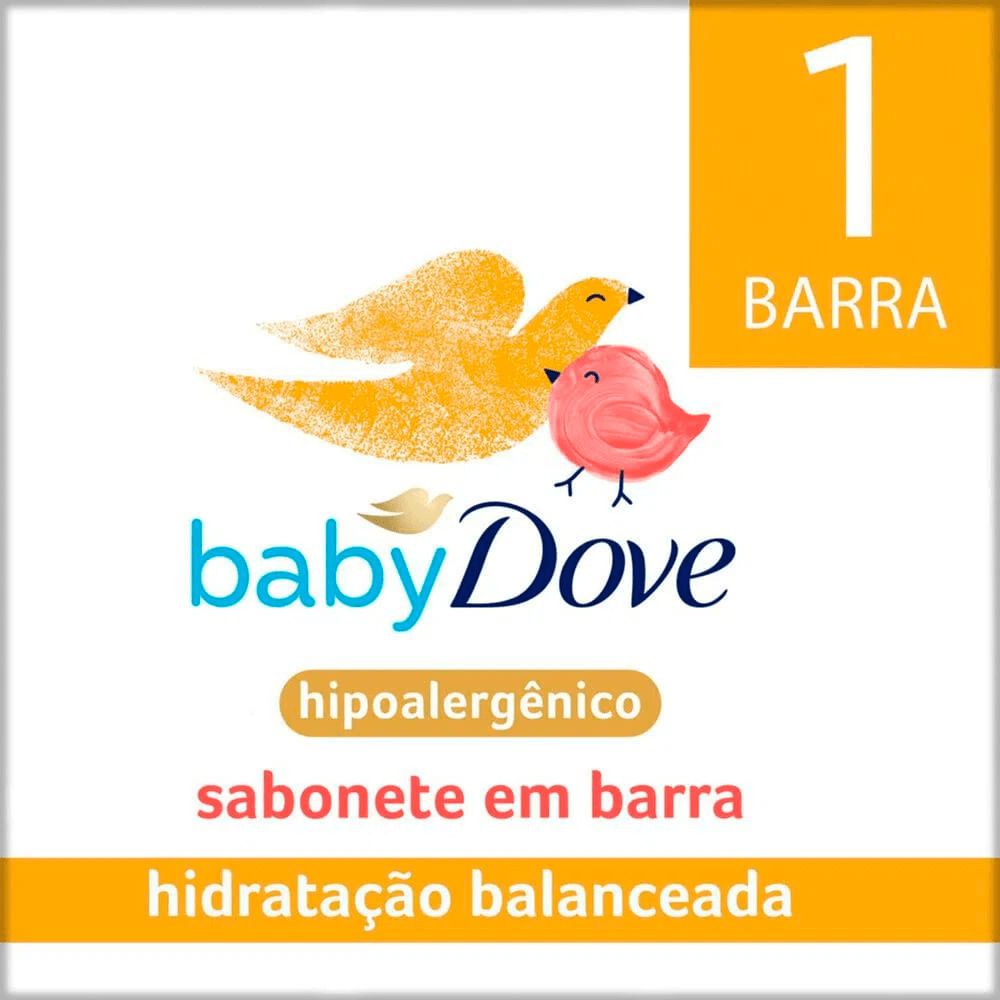 Sabonete em Barra Hidratação Balanceada Dove Baby Caixa 75g