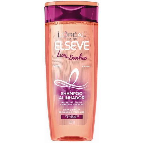 Shampoo L'Oréal Paris Elseve Liso Dos Sonhos, 200Ml
