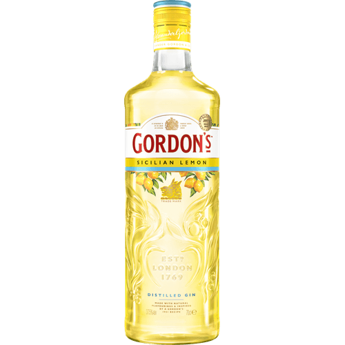 Gin London Dry Sicilian Lemon Gordons 700ml