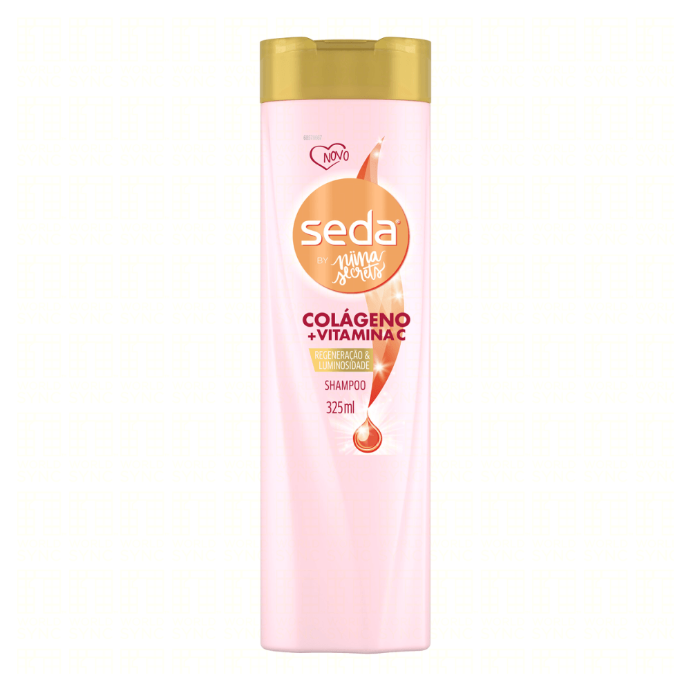 Shampoo Seda by Niina Secrets Colágeno e Vitamina C Frasco 325ml