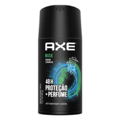 Antitranspirante Aerossol Musk Fougere e Baunilha 48h Axe 152ml Spray