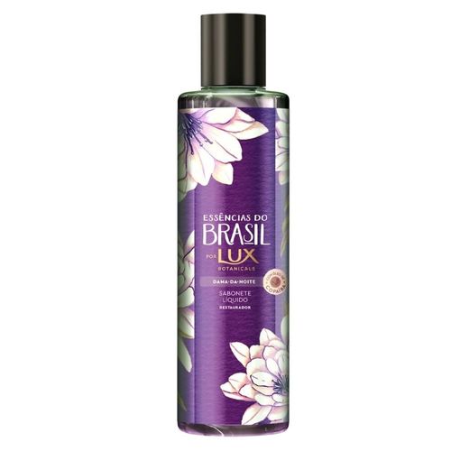Sabonete Líquido de Glicerina Restaurador com Óleo de Copaíba Dama-da-Noite Lux Botanicals Essências do Brasil Squeeze 300ml