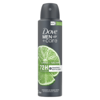 Antitranspirante Aerossol Limão e Sálvia 72h Proteção Dove Men+Care 150ml Spray