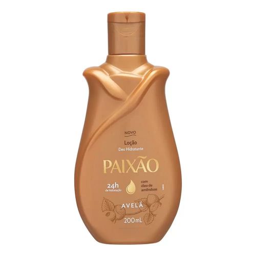 Loção Hidratante Paixão Avelã com ação desodorante 200ml