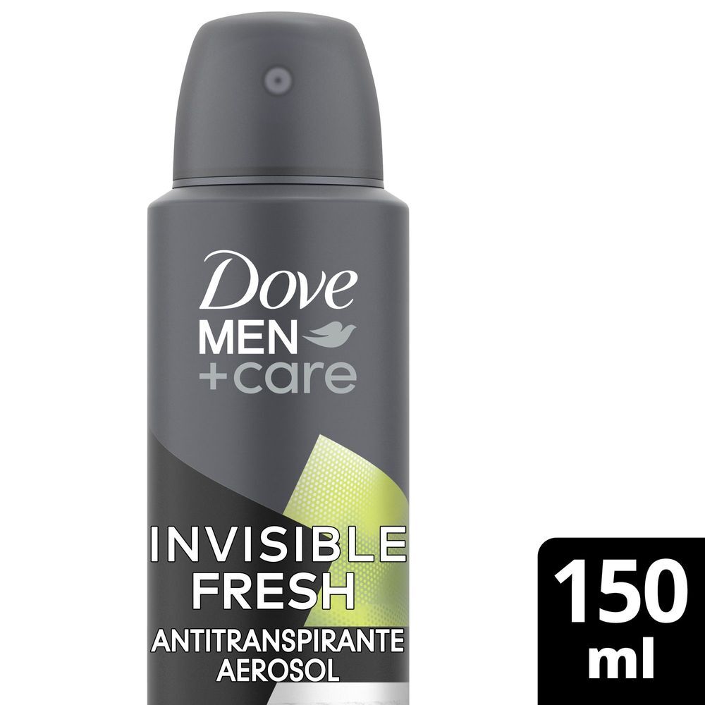 Antitranspirante Aerossol Invisible Fresh 72h Dove Men+Care 150ml Spray