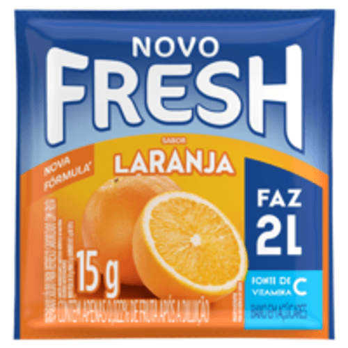 Refresco em pó Fresh Laranja 15g
