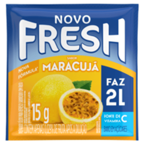 Refresco Em Pó Fresh Maracujá