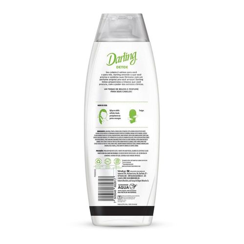 Condicionador Extratos Cítricos Darling Detox Frasco 350ml