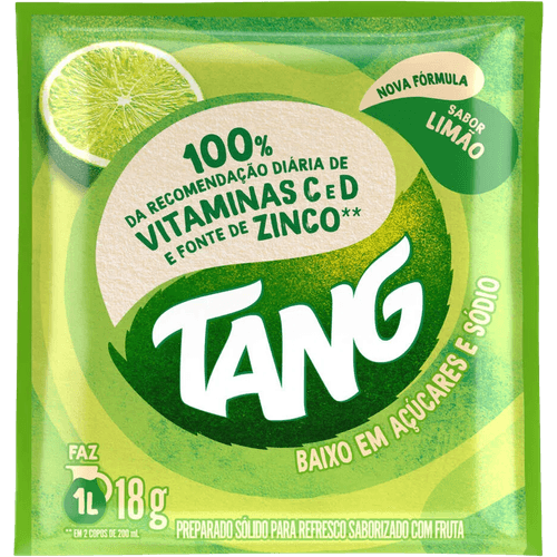 Refresco em pó Tang Limão 18g