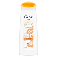 Shampoo com Óleo de Babosa Dove Liberdade dos Cabelos Texturas Reais Cacheados Frasco 200ml