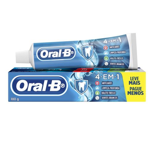 Creme Dental Oral-B Caixa 180g Leve Mais Pague Menos