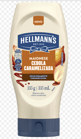 Maionese Cebola Caramelizada Hellmanns Squeeze 335g