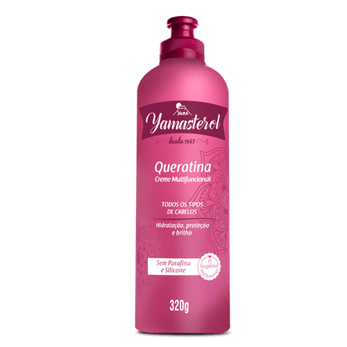 Creme Multifuncional Queratina - Yamasterol - 320g