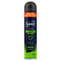 Antitranspirante Aerossol Proteção Intensa Antibacterial 48h de Proteção Suave Men 200ml Spray Leve Mais Pague Menos
